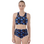 Blue Tigers Racer Back Bikini Set