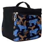Blue Tigers Make Up Travel Bag (Small)