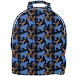 Blue Tigers Mini Full Print Backpack