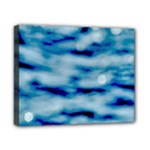 Blue Waves Abstract Series No5 Canvas 10  x 8  (Stretched)