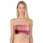Red Flames Abstract No2 Bandeau Top
