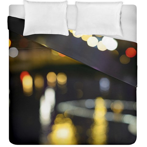 City Lights Duvet Cover Double Side (King Size) from ArtsNow.com