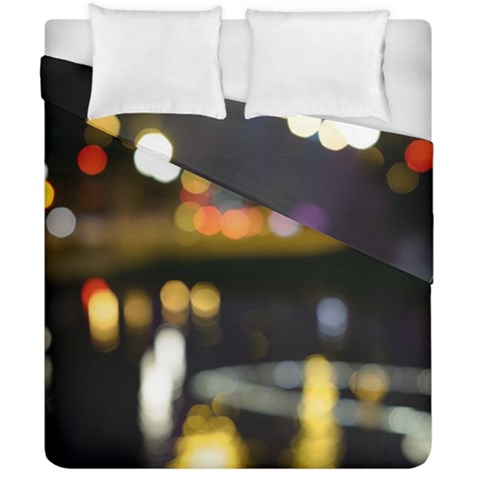 City Lights Duvet Cover Double Side (California King Size) from ArtsNow.com