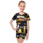 City Lights Kids  Mesh Tee and Shorts Set