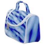 Blue Waves Abstract Series No10 Satchel Handbag