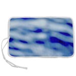 Blue Waves Abstract Series No10 Pen Storage Case (M)
