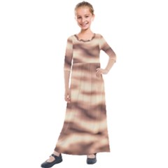 Kids  Quarter Sleeve Maxi Dress 