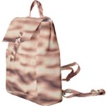 Pink  Waves Abstract Series No6 Buckle Everyday Backpack