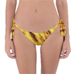 Yellow  Waves Abstract Series No8 Reversible Bikini Bottom