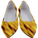 Yellow  Waves Abstract Series No8 Women s Block Heels 
