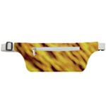 Yellow  Waves Abstract Series No8 Active Waist Bag