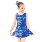 Light Reflections Abstract No2 Kids  Skater Dress Swimsuit