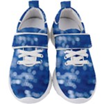 Light Reflections Abstract No2 Kids  Velcro Strap Shoes