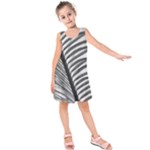 Cycas Leaf The Shadows Kids  Sleeveless Dress