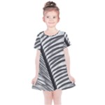 Cycas Leaf The Shadows Kids  Simple Cotton Dress