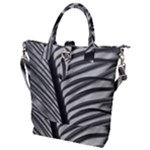 Cycas Leaf The Shadows Buckle Top Tote Bag