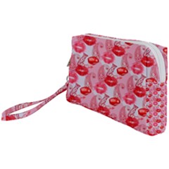 Rose Lips Wristlet Pouch Bag (Small) from ArtsNow.com
