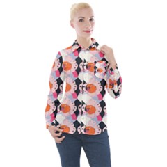 Women s Long Sleeve Pocket Shirt 