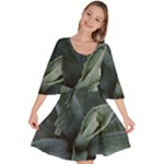 The Agave Heart Under The Light Velour Kimono Dress