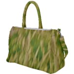 Golden Grass Abstract Duffel Travel Bag