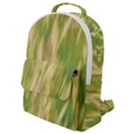 Golden Grass Abstract Flap Pocket Backpack (Small)