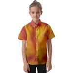 Flower Abstract Kids  Short Sleeve Shirt