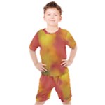 Flower Abstract Kids  Tee and Shorts Set