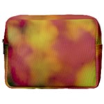 Flower Abstract Make Up Pouch (Large)