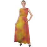 Flower Abstract Chiffon Mesh Boho Maxi Dress