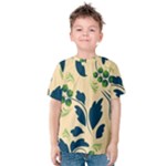 Folk flowers print Floral pattern Ethnic art Kids  Cotton Tee