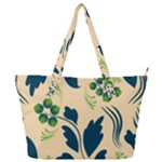 Folk flowers print Floral pattern Ethnic art Full Print Shoulder Bag