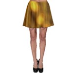 Orange Vibrant Abstract Skater Skirt