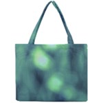 Green Vibrant Abstract Mini Tote Bag