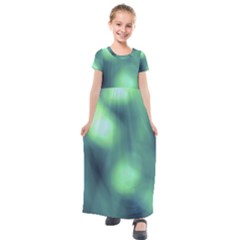 Kids  Short Sleeve Maxi Dress 