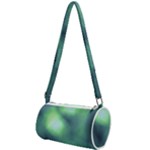 Green Vibrant Abstract Mini Cylinder Bag