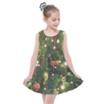 Christmas Tree Decoration Photo Kids  Summer Dress
