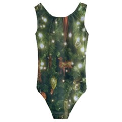 Kids  Cut-Out Back One Piece Swimsuit 