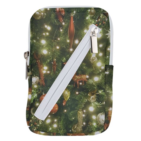 Christmas Tree Decoration Photo Belt Pouch Bag (Large) from ArtsNow.com