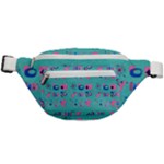 50s Diner Print Mint Green Fanny Pack