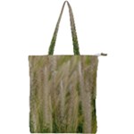 Under The Warm Sun No3 Double Zip Up Tote Bag