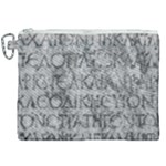 Ancient Greek Typography Photo Canvas Cosmetic Bag (XXL)