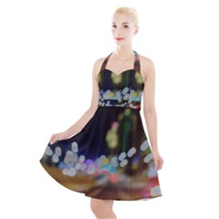 Halter Party Swing Dress  