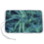 Blue Abstract Stars Pen Storage Case (S)