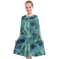 Blue Abstract Stars Kids  Midi Sailor Dress from ArtsNow.com