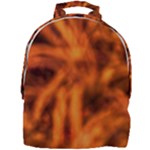 Red Abstract Stars Mini Full Print Backpack