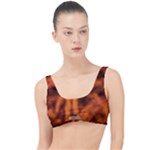 Red Abstract Stars The Little Details Bikini Top