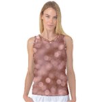 Light Reflections Abstract No6 Rose Women s Basketball Tank Top