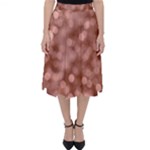 Light Reflections Abstract No6 Rose Classic Midi Skirt