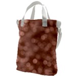 Light Reflections Abstract No6 Rose Canvas Messenger Bag