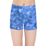Light Reflections Abstract No5 Blue Kids  Sports Shorts